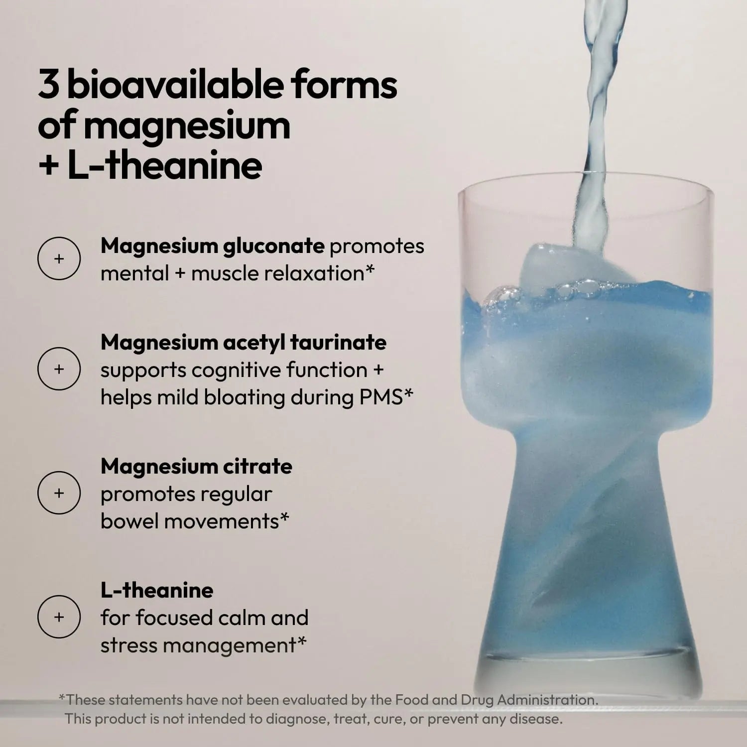 Moon Juice Magnesi-Om Magnesium Powder Supplement - Chelated Magnesium Complex + L-Theanine Blend for Rest, Relaxation & Regularity - Vegan, Non-GMO & No Sugar, Blue Lemon, 4.2 oz, 30 Servings Moon Juice Au supplements