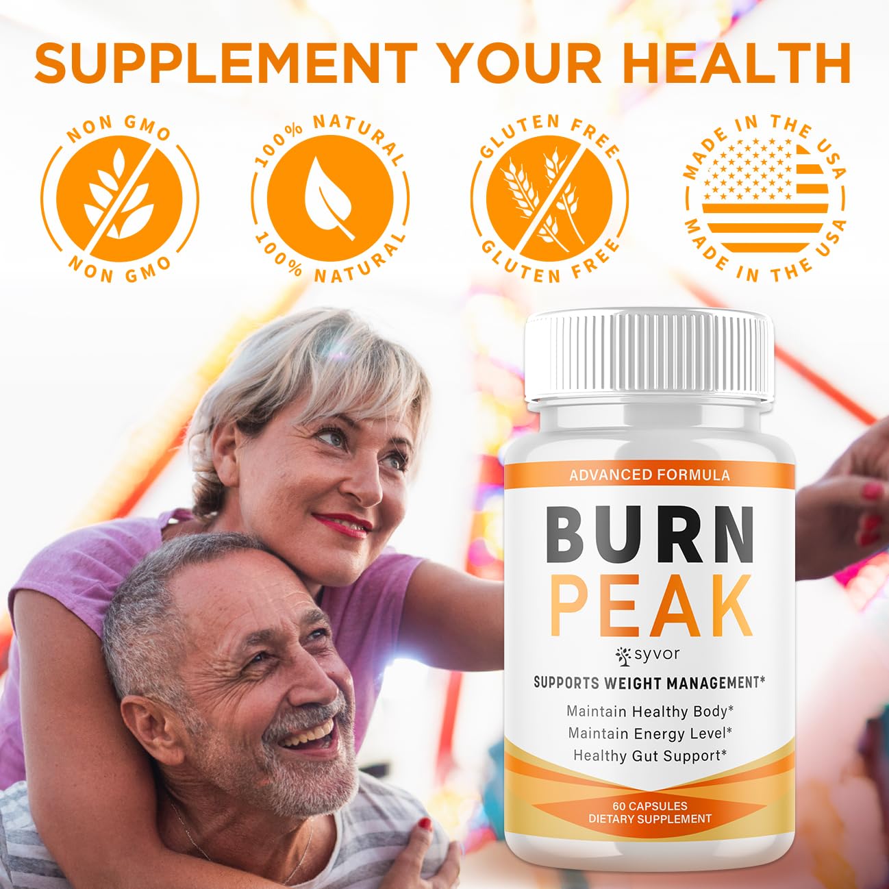 (2 Pack) Burn Peak Capsules, Official Burnpeak Pink Salt Pills with All Natural Ingredients, Advanced BurnPeak Health Supplement with Premium Vitamins for Active Lifestyle Support (120 Capsules) Syvor Au supplements
