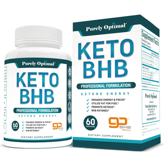 Purely Optimal Keto BHB Exogenous Ketones Supplement - Keto Diet Pills for Ketosis Purely OptimalAU supplements