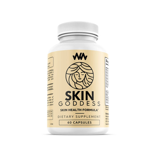 Warped Wellness Womens Skin Health Supplement | Supports Radiant and Youthful Female Complexion | Chinese Peony for Clear Skin and Feminine Glow | Skin Goddess Warped WellnessAu supplements