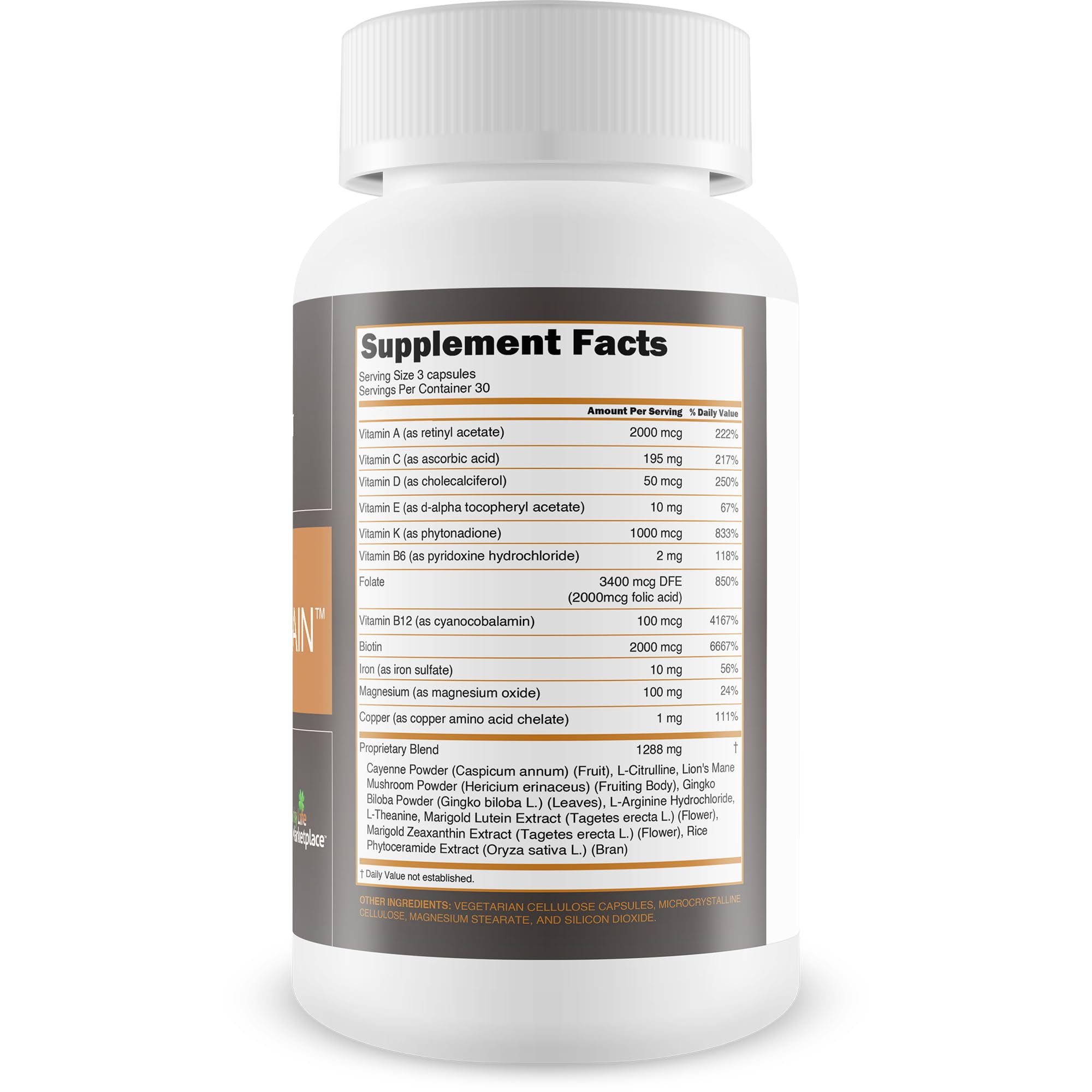 Asusto Memory Supplement for Brain - Improved Capsule Formula - Natural Brain, Memory, & Focus Support - Brain Support - Brain Supplement - Nootropic - Natural Asusto Sandalwood Improved Formula Generic Au supplements