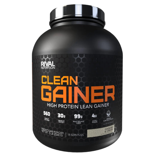 Rivalus Clean Gainer - Cookies & Cream, 5lbs RivalusAU supplements