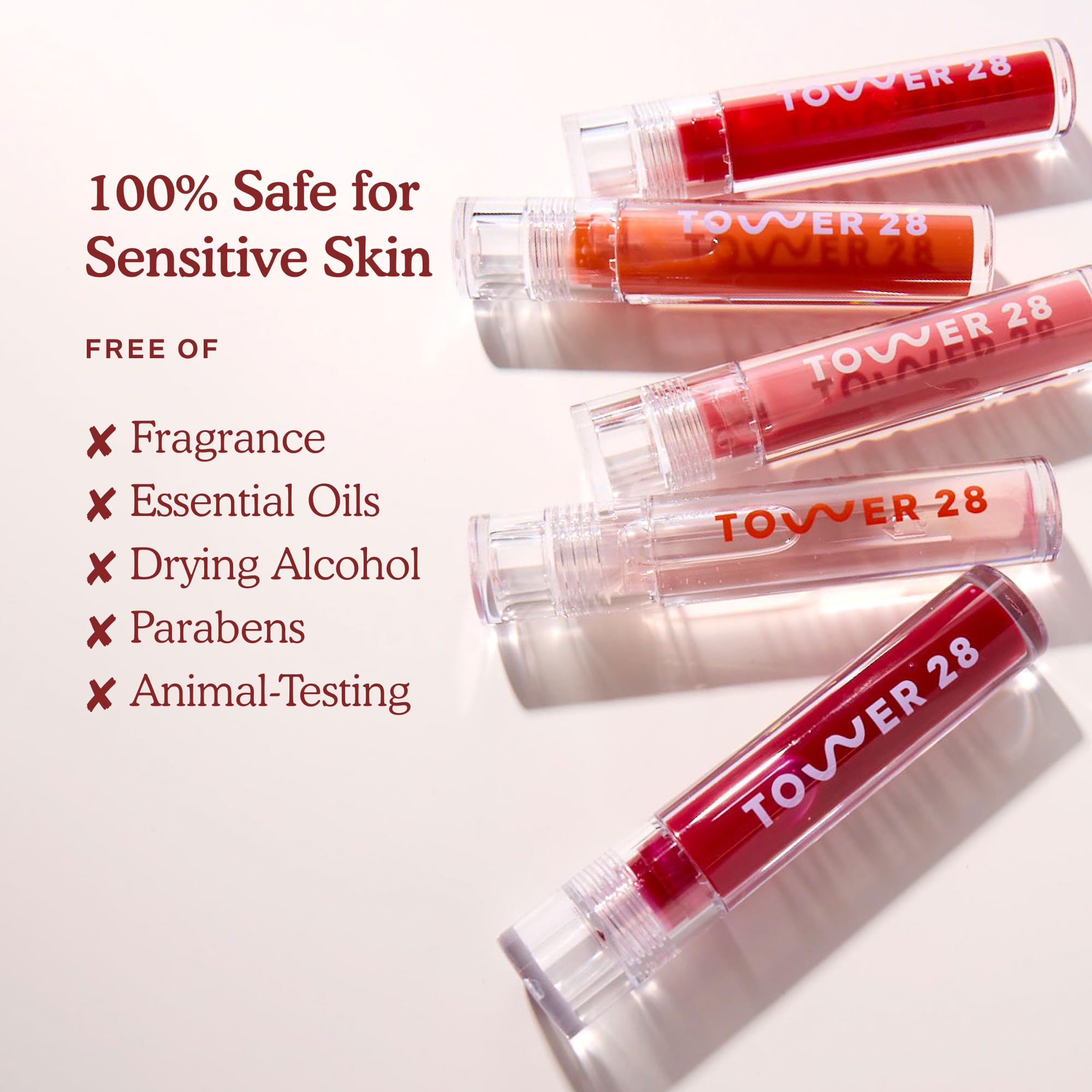 Tower 28 ShineOn Lip Gloss Jelly - Hydrating Tinted Lip Balm + Milky Gloss for Sensitive Lips - Non-Sticky + High-Shine Jelly Formula with Nourishing Oil Blend - Pistachio - Nude Pink (0.13) Tower 28 Au supplements