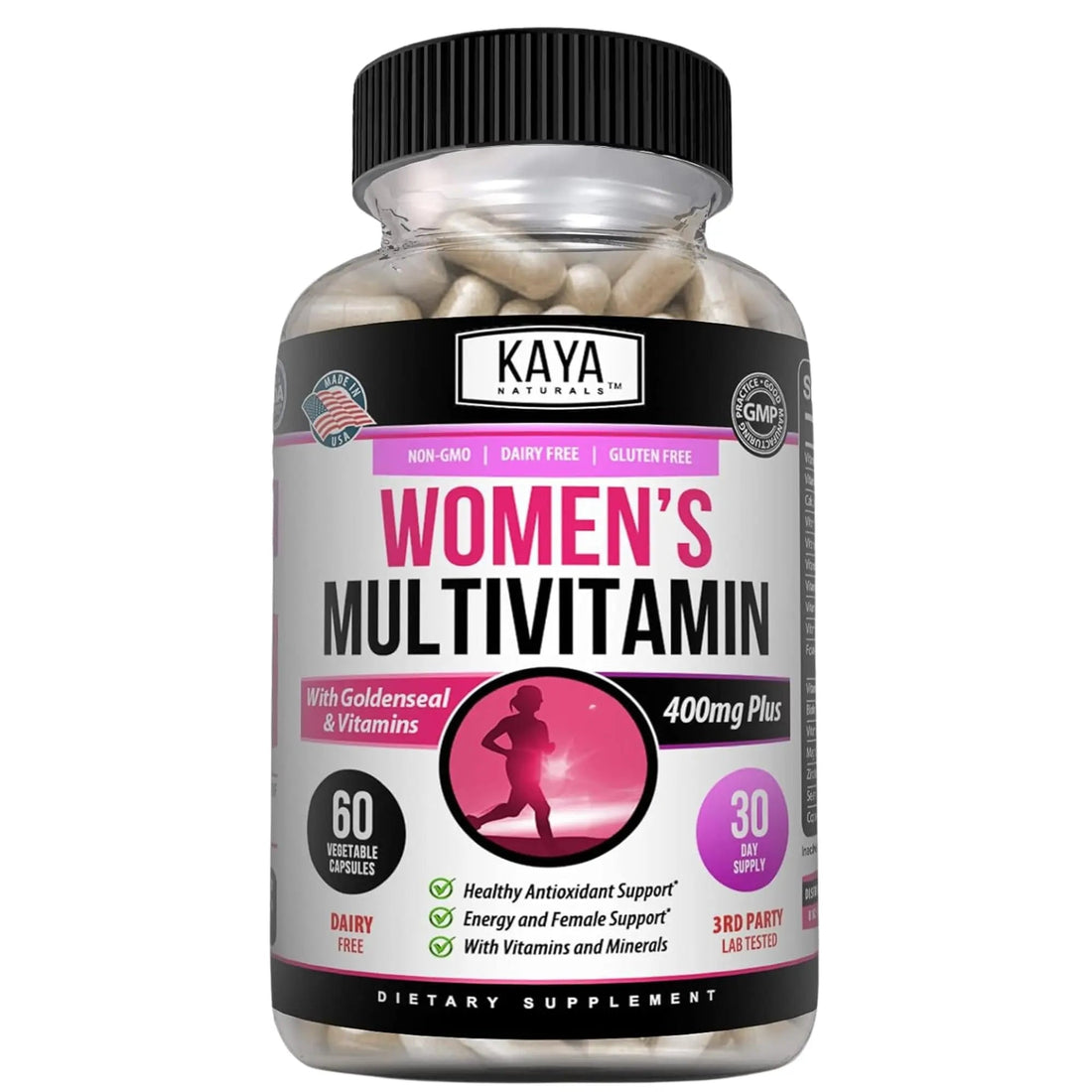 Kaya Naturals Women's Multivitamin, Overall Healthy Antioxidant, and Immune Support, Vitamins A, D, C, E, Biotin Kaya Naturals uk supplements