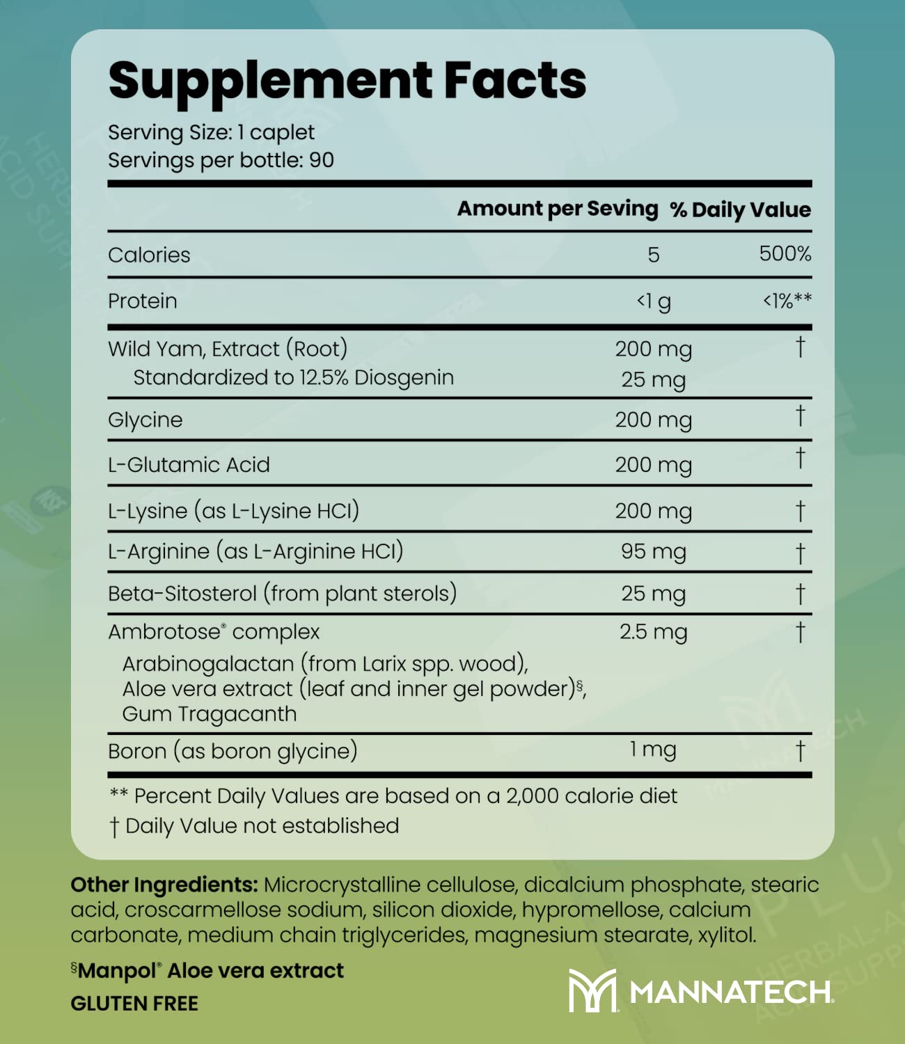 Mannatech Plus 90 Capsules Mannatech Au supplements