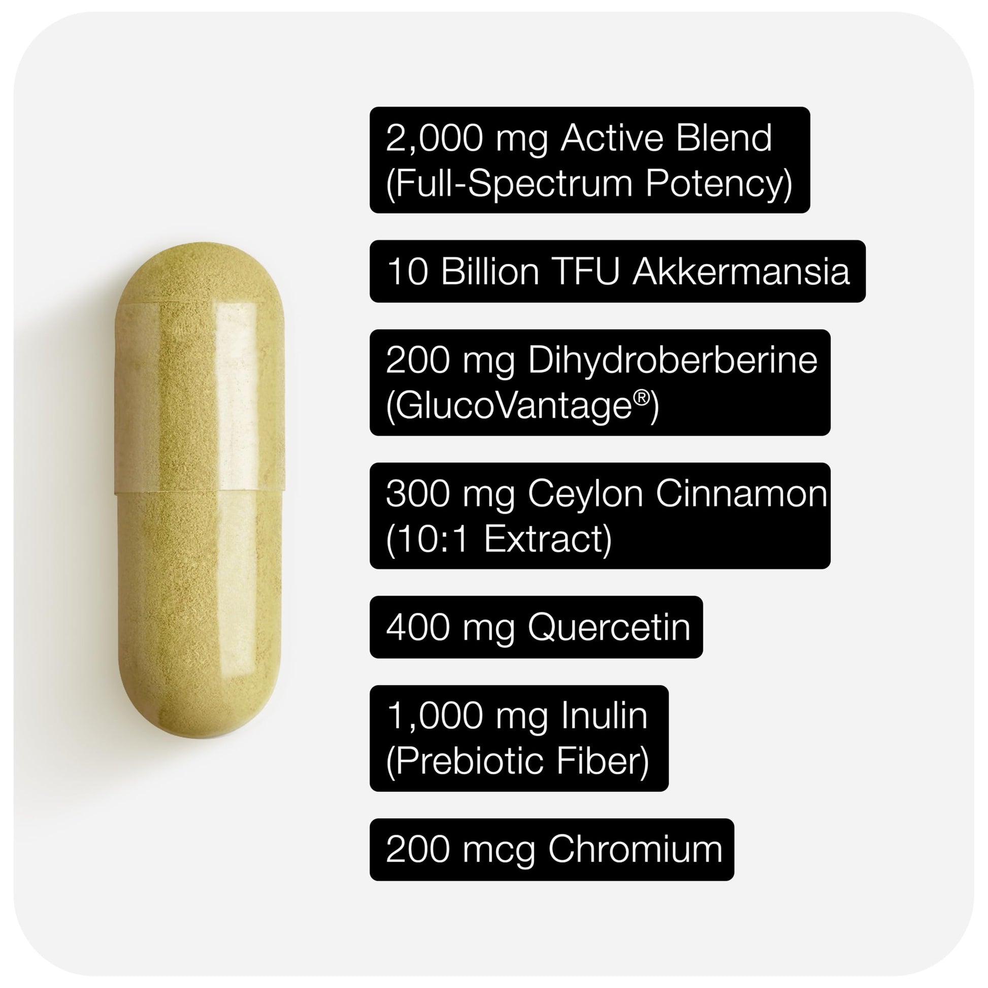 Toniiq GLP-1 Support — with Clinically Studied, Patented GlucoVantage® Dihydroberberine and Akkermansia — Appetite and Fullness Support — 120 Capsules (60-Day Supply) Toniiq Au supplements