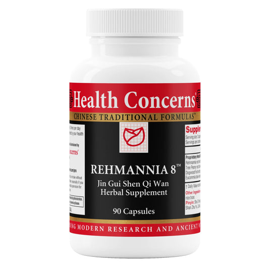 Health Concerns Rehmannia 8 - Kidney Cleanse Detox & Repair Supplement - Back Discomfort & Urinary Tract Health for Women & Men - Traditional Chinese Herbal Formula for Backaches - 90 Capsules Health ConcernsAu supplements