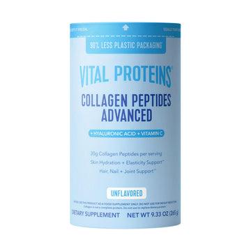 Vital Proteins Collagen Peptides Powder Advanced with Hyaluronic Acid & Vitamin C, Collagen Supplements, Unflavored, 12 Servings Vital Proteins Au supplements