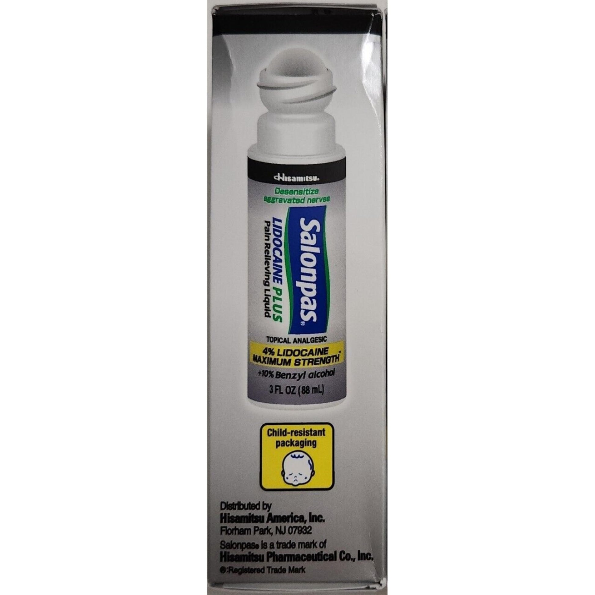 Salonpas LIDOCAINE Plus Liquid (Pack of 4) Salonpas Au supplements