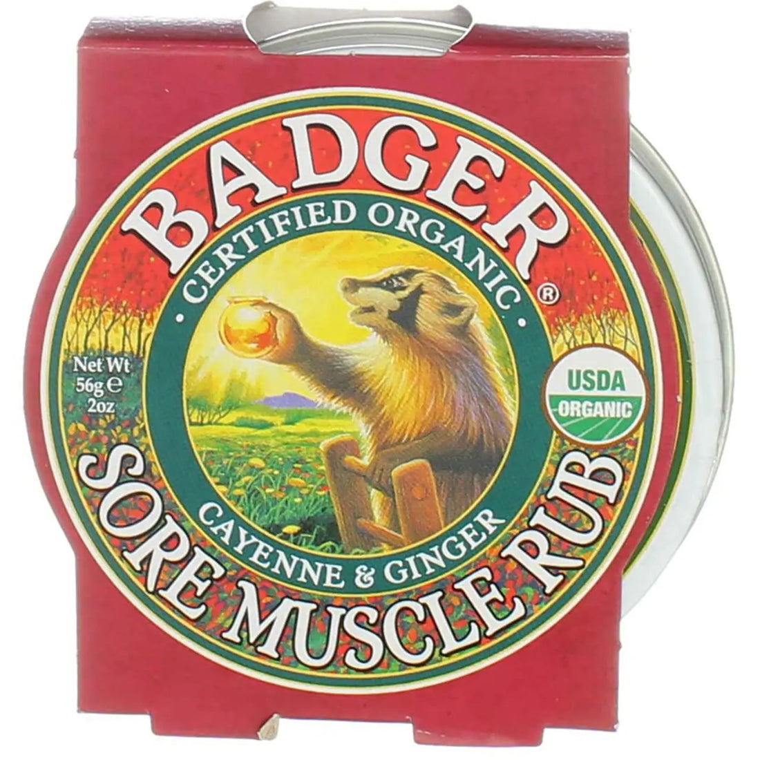 Badger Sore Muscle Rub 2z Size 2z Badger Sore Muscle Rub 2z Tin 2z Badger uk supplements