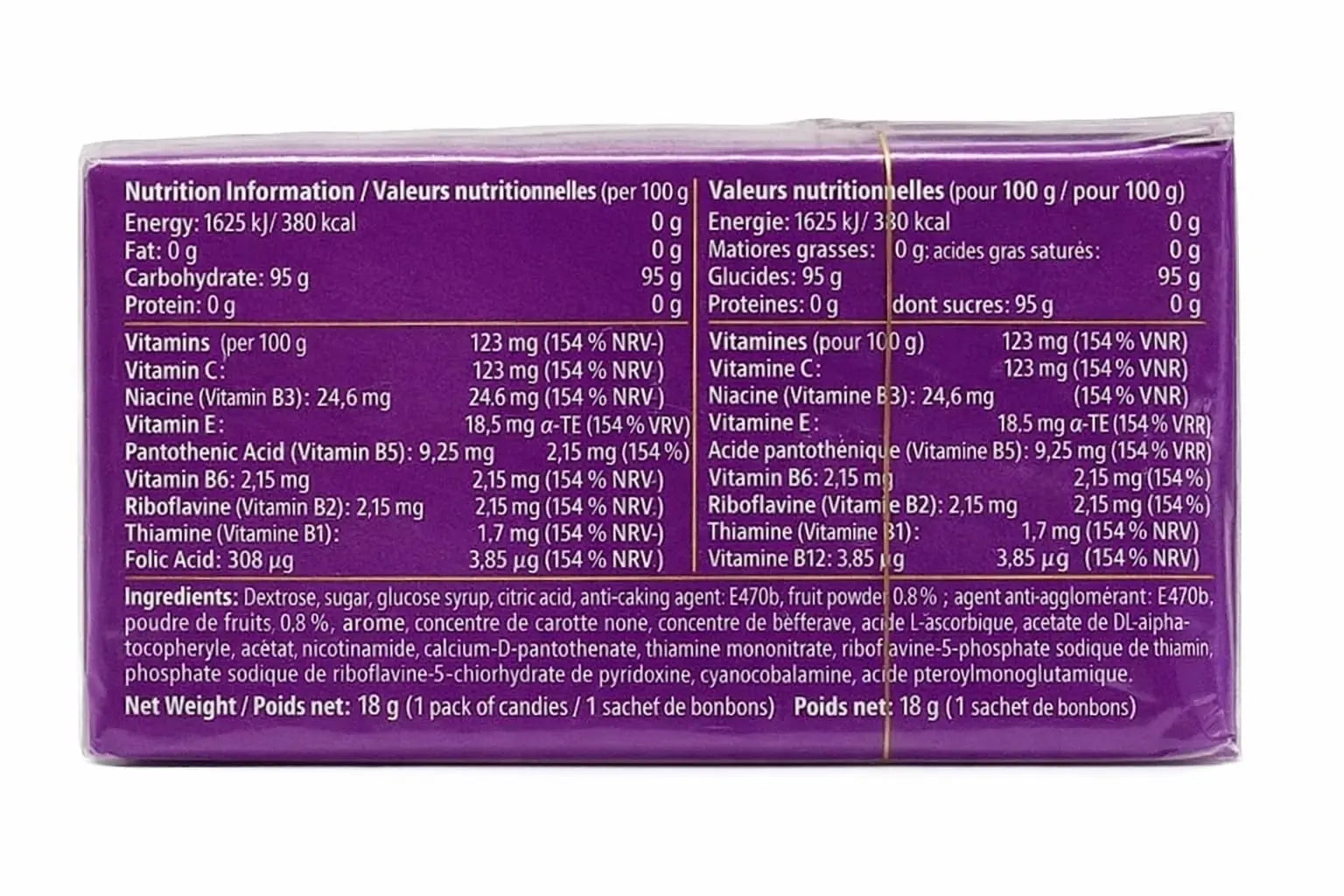 Cedevita Multivitamin Healthy and Sweet Candies - Pack of 8 (Forest Fruit) SORINA Au supplements