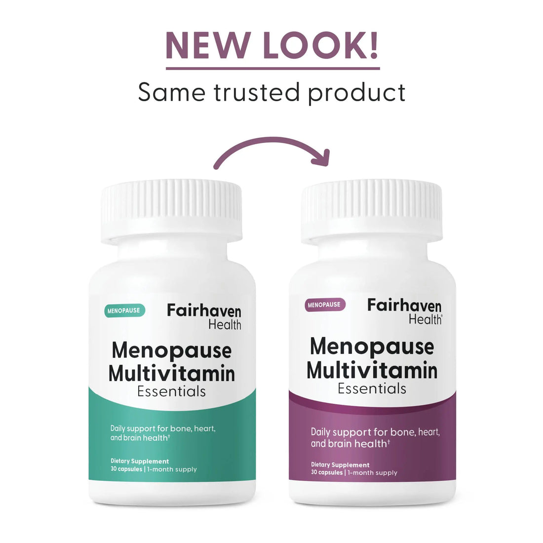 Fairhaven Health Menopause Multivitamin Essentials | Hormone Free Menopause Supplements for Women | Methylated Multivitamin for Women 50 and Over | Non-GMO | Perimenopause Supplements | 30 Capsules Fairhaven Health uk supplements