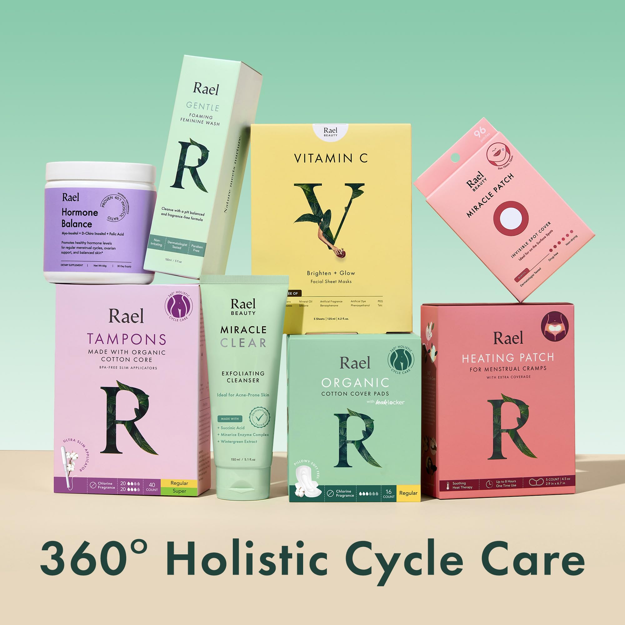 Rael Feminine Wash, Soothing Gel to Foam Wash - pH Balance Feminine Wash for Women, Intimate Wash Rael Au supplements