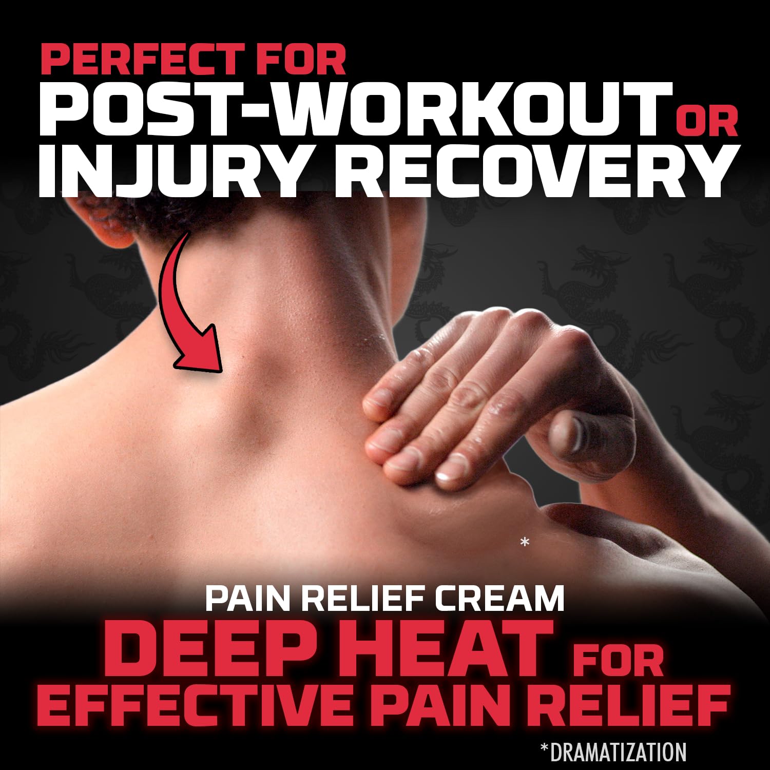 Dragon - Ultra Strength Pain Relief Cream for Muscle, Back and Joint Pain Cream, 2 Ounce (Pack of 3) Dragon Au supplements