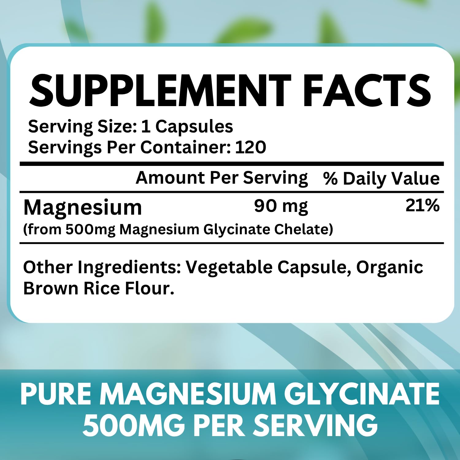 VITBOOST Magnesium Glycinate 500mg - High Absorption Chelated Supplement - Supports Sleep, Muscle Recovery & Heart Health - Non-GMO, Vegan - 120 Capsules - Made in USA VITBOOST Au supplements