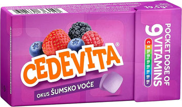 Cedevita Multivitamin Healthy and Sweet Candies - Pack of 8 (Forest Fruit) SORINA Au supplements