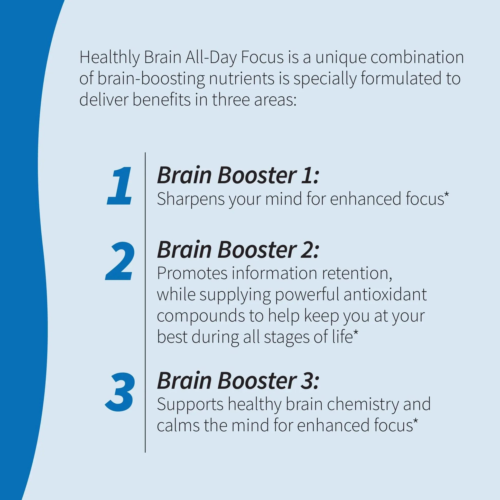 Applied Nutrition Healthy Brain All-Day Focus - 50 Tablets - Powerful 3-in-1 Brain Booster with Turmeric Extract - 25 Servings Applied Nutrition Au supplements