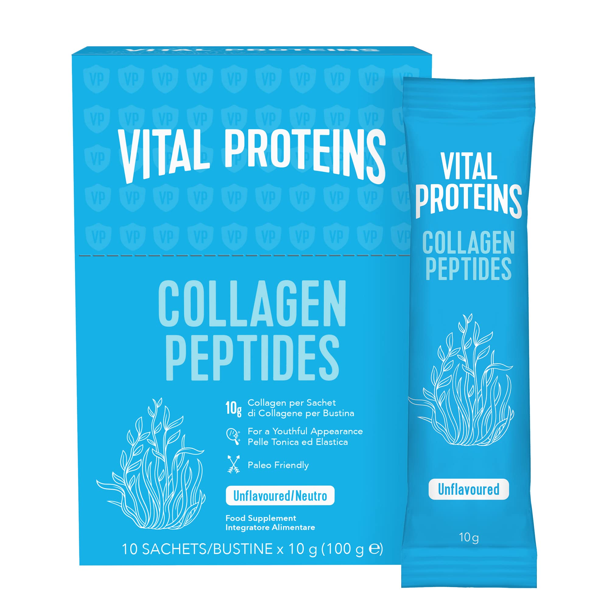 Vital Proteins Collagen Peptides Powder Supplement Travel Packs Unflavored Skin Hair NAI VITAL PROTEINS Au supplements