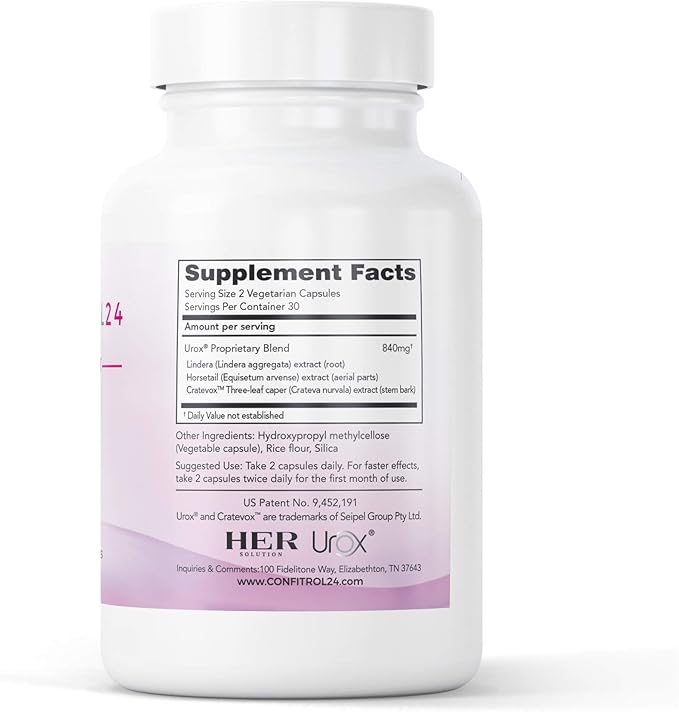 Confitrol24 Bladder Control Daily Supplement Leading Edge Health Au supplements
