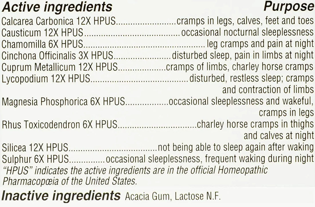 Hyland's Leg Cramps PM Tablets 50 ea 50 Count (Pack of 2) Hyland's uk supplements