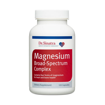 Dr. Sinatra's Magnesium-Broad-Spectrum Complex with Magnesium Glycinate and Citrate for Healthy Blood Pressure Levels and Blood Flow (400 mg) Dr. Sinatra Au supplements