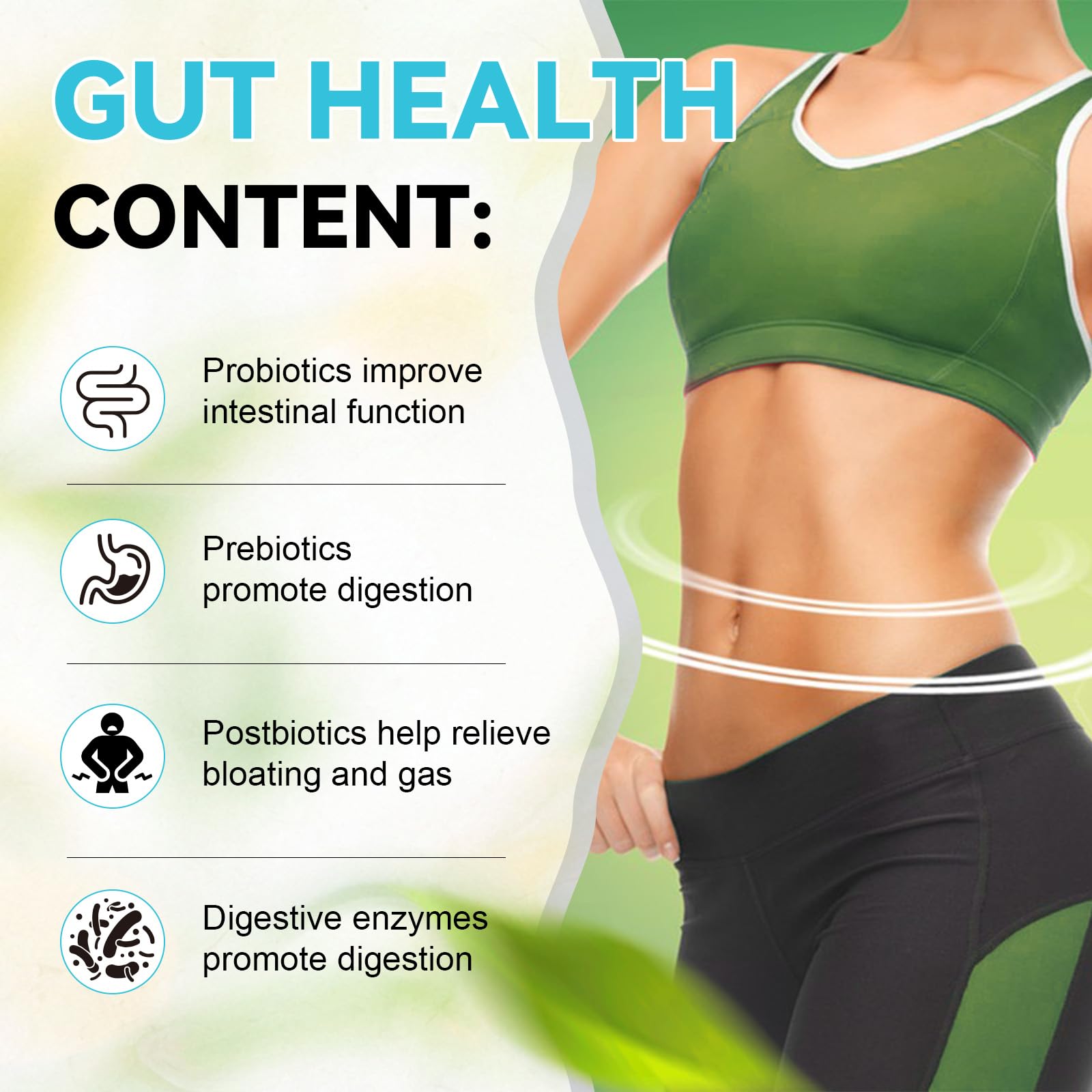 14-in-1 Gut Health with Probiotics, Prebiotics, Postbiotics & Digestive Enzymes for Women & Men, 60 Billion CFU Probiotics for Digestion, Strong Immunity, Skin, Complete Gut Health (120 Capsules) Totaria Au supplements