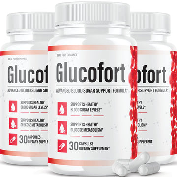 IDEAL PERFORMANCE (Official) Glucofort Supplement Support Formula (3 Pack) IDEAL PERFORMANCE Au supplements