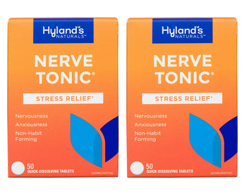 Hyland's Nerve Tonic Stress Relief Tablets, Natural Relief of Restlessness, Nervousness Hyland's Au supplements