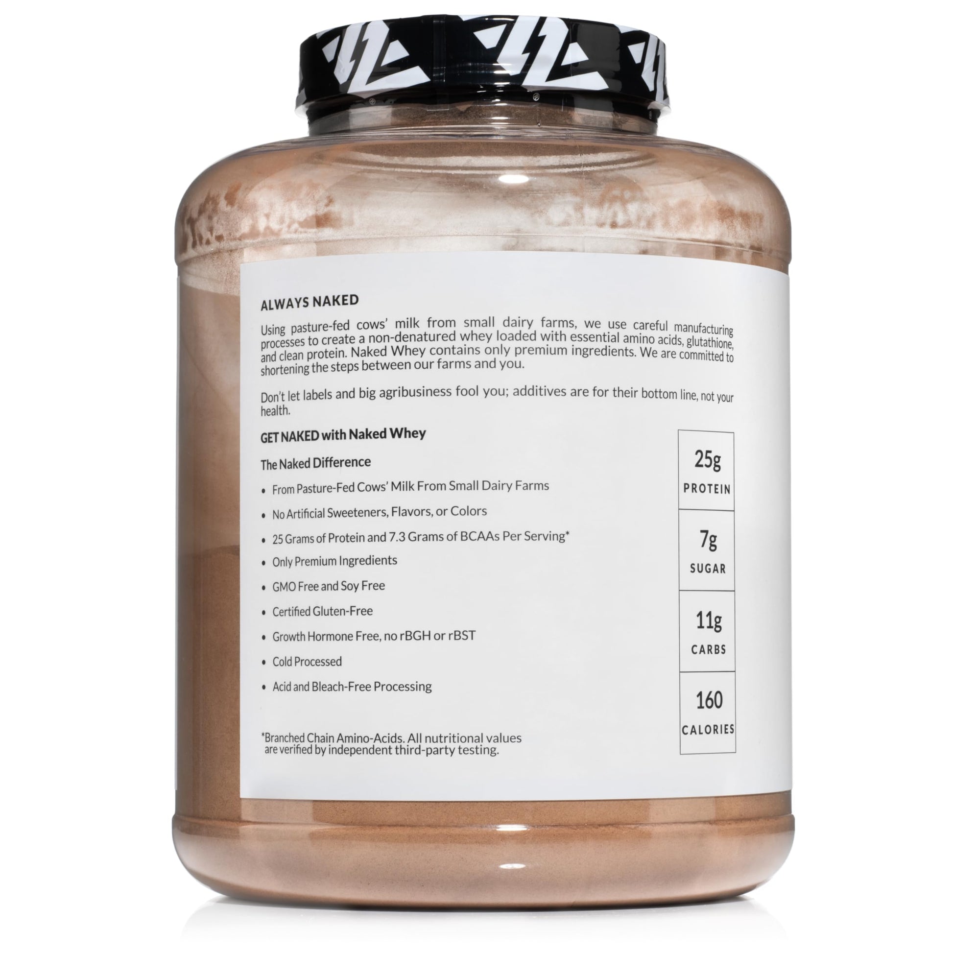NAKED Whey Double Chocolate Grass Fed Whey Protein Powder, No GMO, No Soy NAKED Au supplements