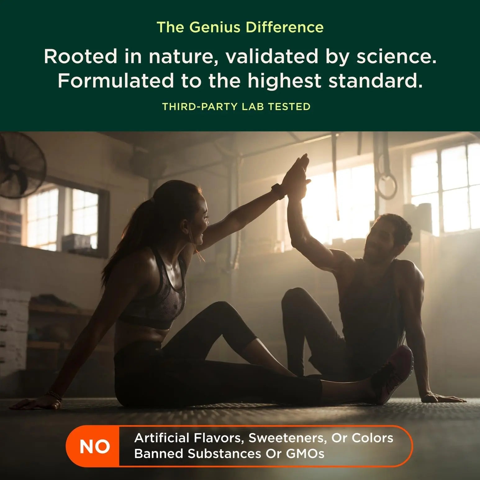 The Genius Brand Genius Hydrate - Electrolyte Supplement for Daily Hydration - Coconut Water - Sugar-Free - 8 Essential Minerals & Nutrients - Non-GMO - Sour Peach Rings - 50 Servings The Genius Brand Au supplements
