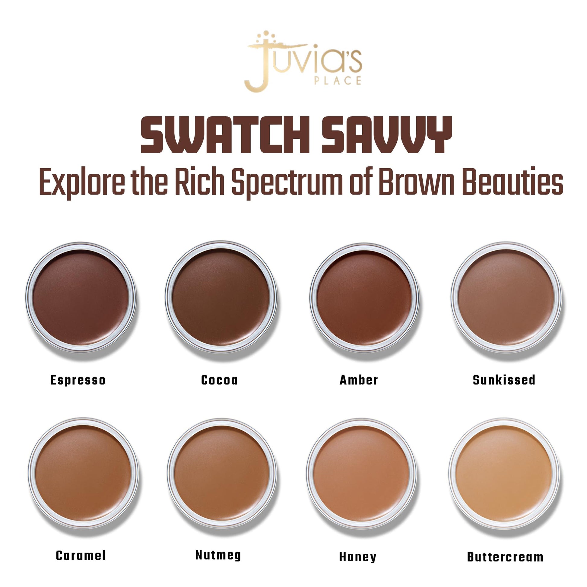 Juvia's Place Bronzed Cream Bronzer - Sunkissed - Smooth Cream Bronzer Pot for Sun-Kissed Glow & Warmth, Buildable & Blendable Makeup Contour with Long-Lasting Matte Shimmer Finish, Highly Pigmented Juvia's Place Au supplements