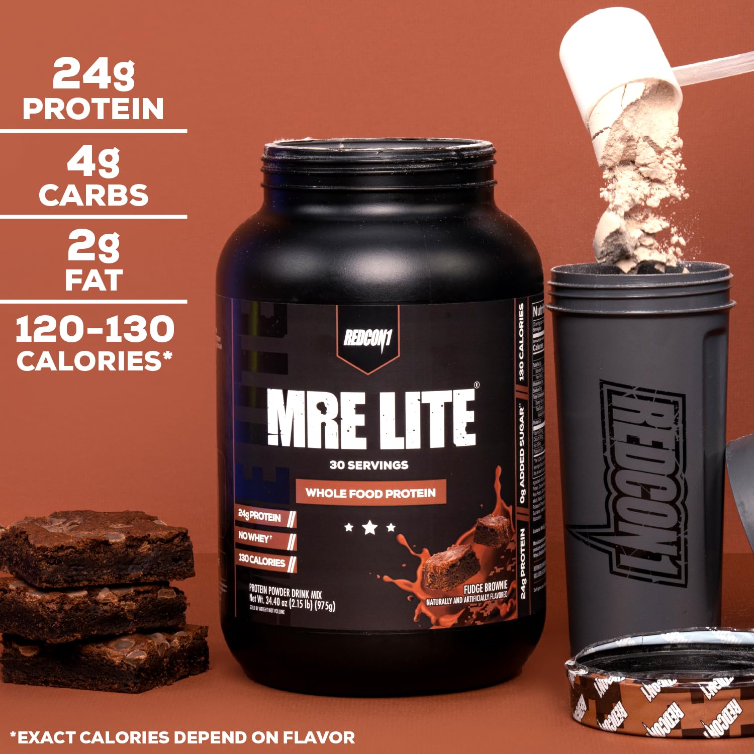 REDCON1 MRE Lite Whole Food Protein Powder, Oatmeal Chocolate Chip - Low Carb REDCON1 Au supplements