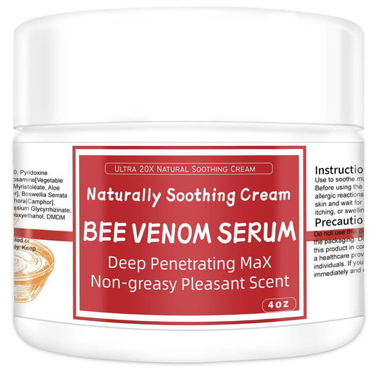 AEROMAXX Bee Venom Muscle & Joint Cream, 10X Ultra Strength Care Ointment, Natural Organic Formula, for Shoulder, Back, Neck, Hands, Knuckles, Elbows, Feet, Leg, Knees, Ankle, Adults, Seniors AEROMAXXAU supplements