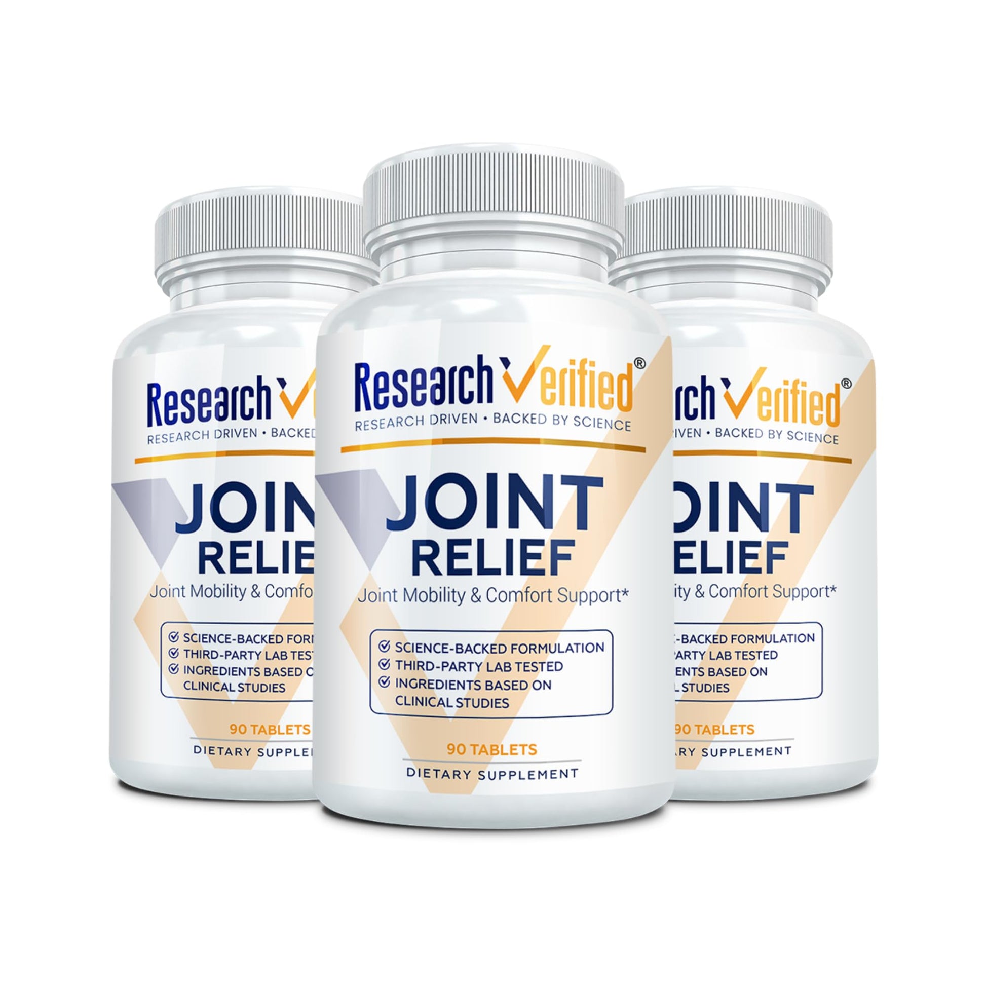 Research Verified Joint Support - Glucosamine, MSM, Turmeric, Boswellia, BioPerine - Vegan - 270 Capsules - 3 Month Supply Research Verified Au supplements
