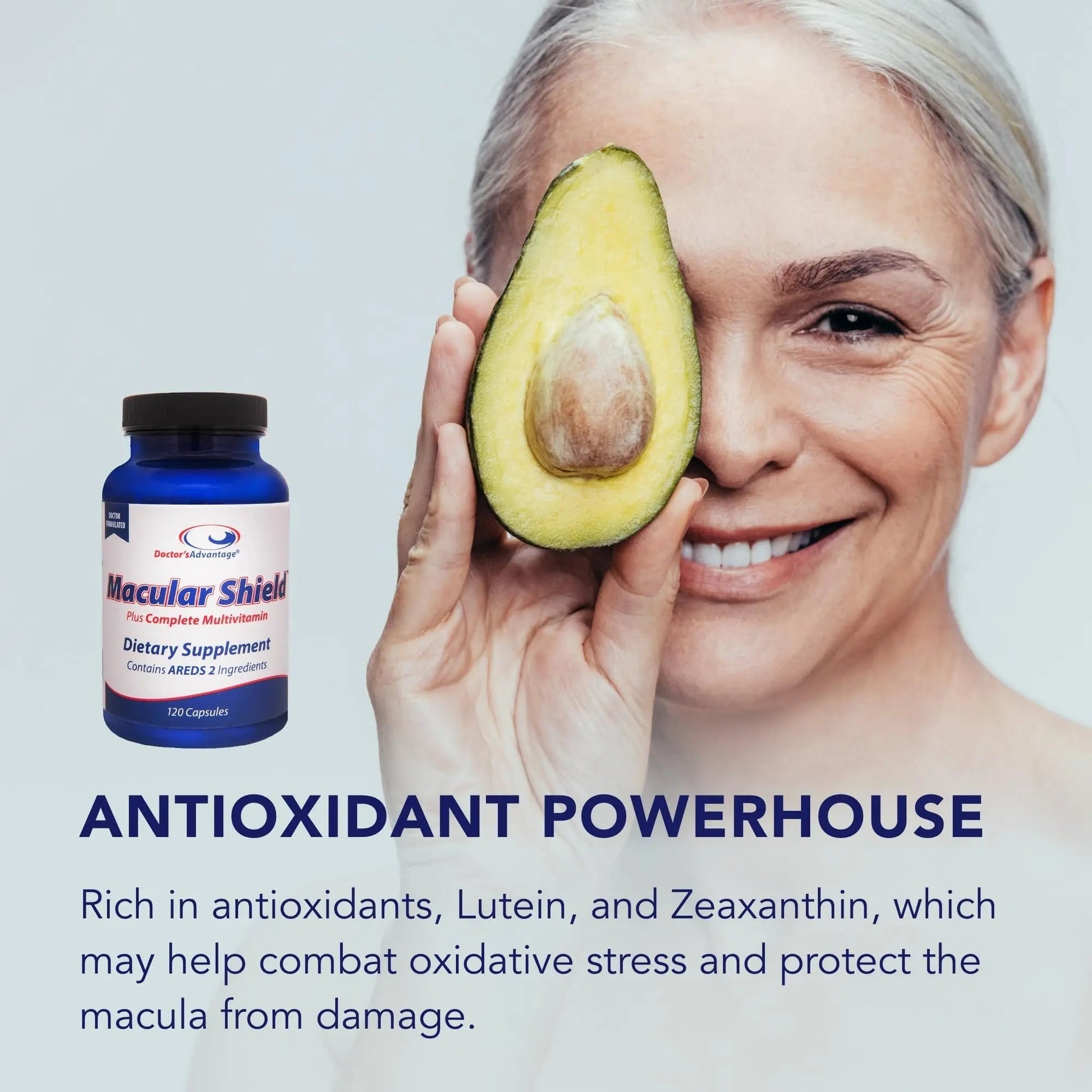 Doctor’s Advantage Macular Shield Eye Vitamins Plus Multivitamin – 120 Capsules, 30-Day Supply – Lutein and Zeaxanthin Supplements Doctor's Advantage Au supplements