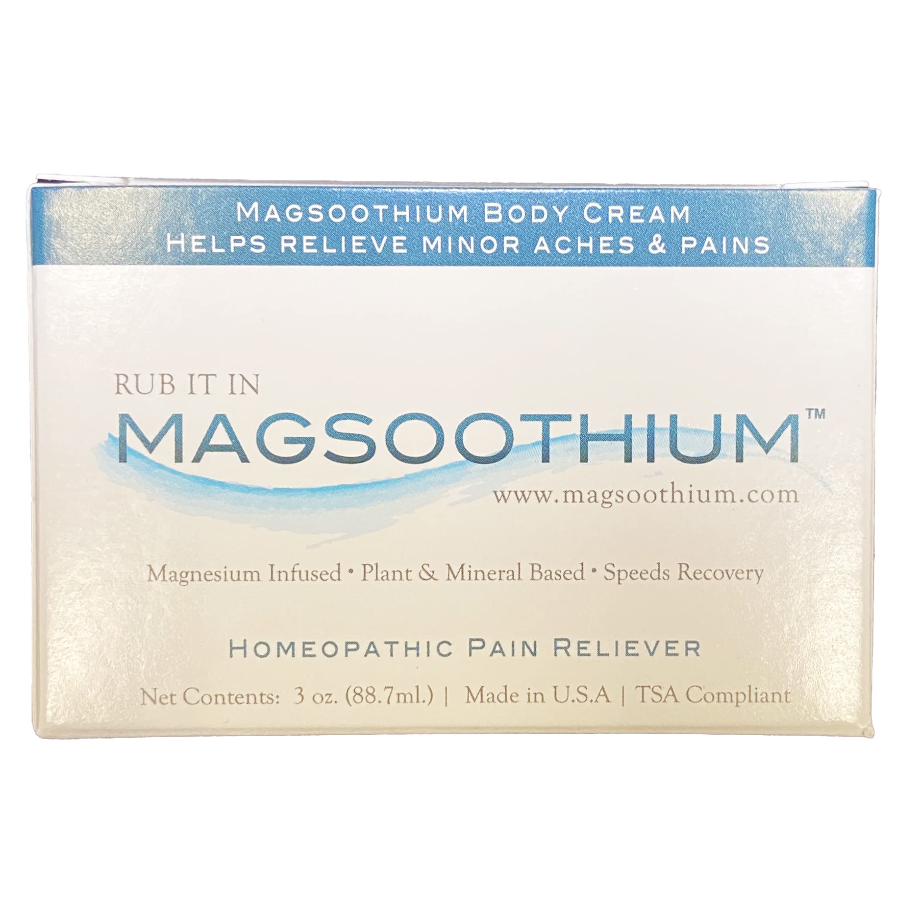 Magsoothium Original Recovery Balm- Magnesium Sulfate/Arnica Recovery Balm hephboard Au supplements
