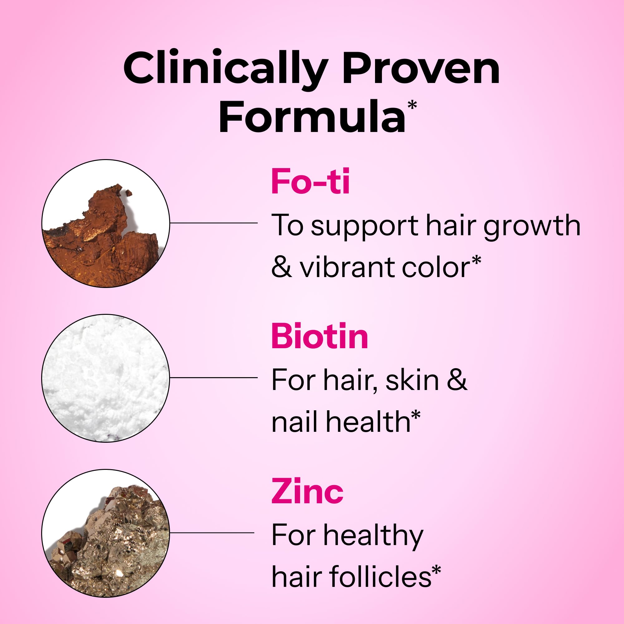 HUM Hair Strong Daily Hair Growth Gummies with Biotin, Zinc, Vitamin B12 to Support Growth, Folic Acid & Vitamin B12 Gummy Vitamins for Healthy Hair Support for Women and Men, 60 Gummies HUM Au supplements