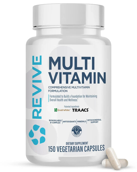 Revive MD Multi-Vitamin Supplement for Men & Women – Daily Multivitamin Supports Energy, Immunity & Overall Health with Essential Vitamins ReviveAU supplements