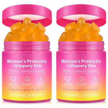 Onznoz Feminine Balance Gummies for Women, Vaginal Probiotics with Prebiotics & Lactobacillus Probiotic Blend, Supports pH Balance & Immune Health, Womens Probiotic Slippery Elm Onznoz Au supplements