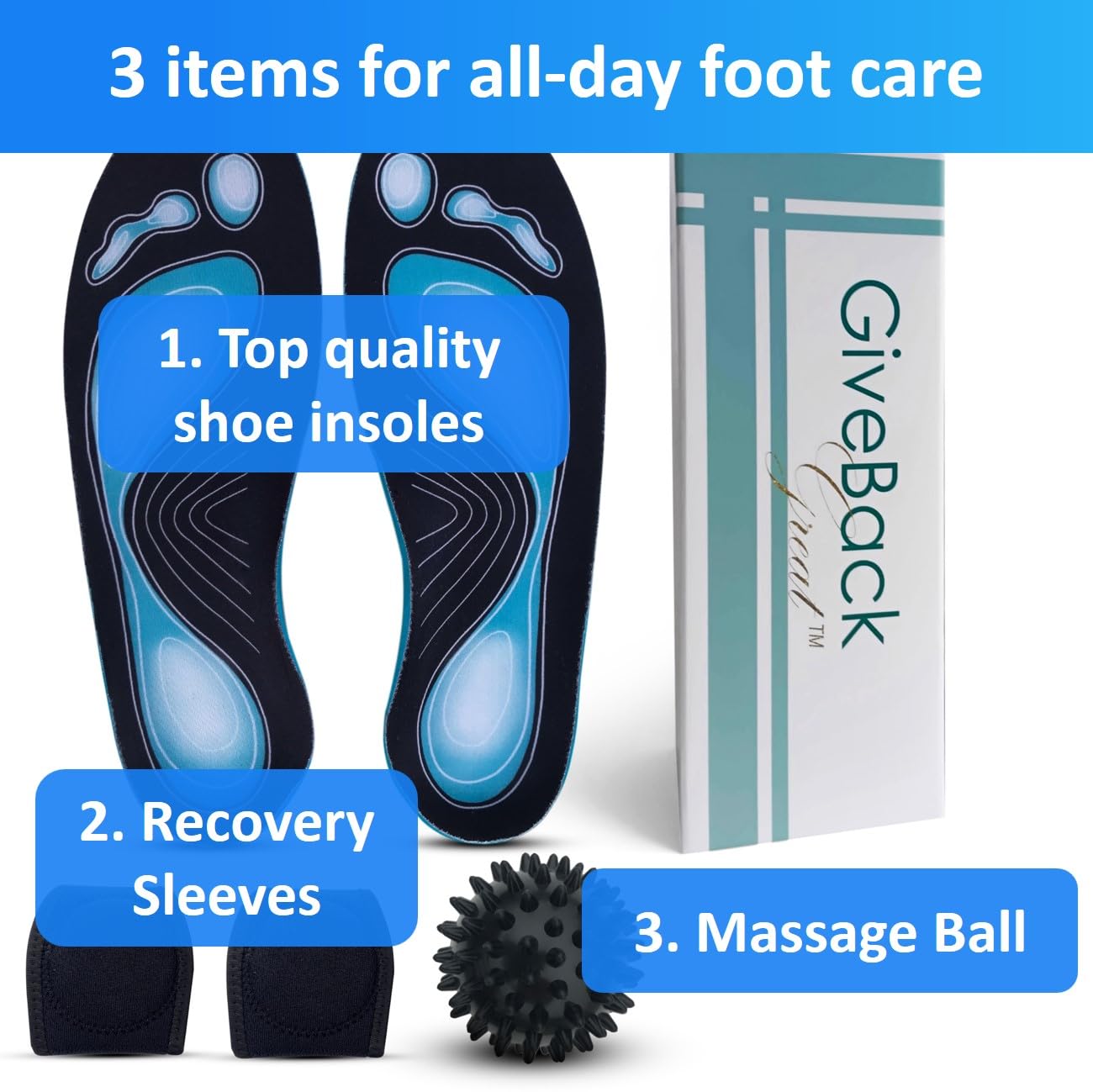 Foot Health Gift Parcel for self Best Friend mom dad Sister Teacher Mother’s Give Back Great Au supplements