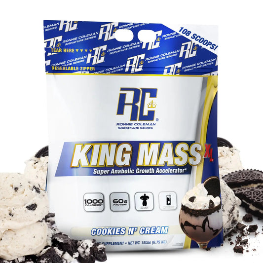 Ronnie Coleman Signature Series King Mass XL Mass Gainer Protein Powder, Muscle Ronnie Coleman Signature SeriesAU supplements