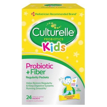 Culturelle Kids Probiotic + Fiber Packets (Ages 3+) - 24 Count - Digestive Health & Immune CulturelleUS supplements