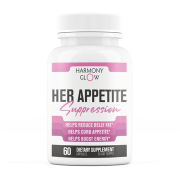 Her Appetite Suppression - Supports Related Metabolic Pathways, Promotes Weight for Women, Helps Control Appetite/Cravings & Promotes Energy