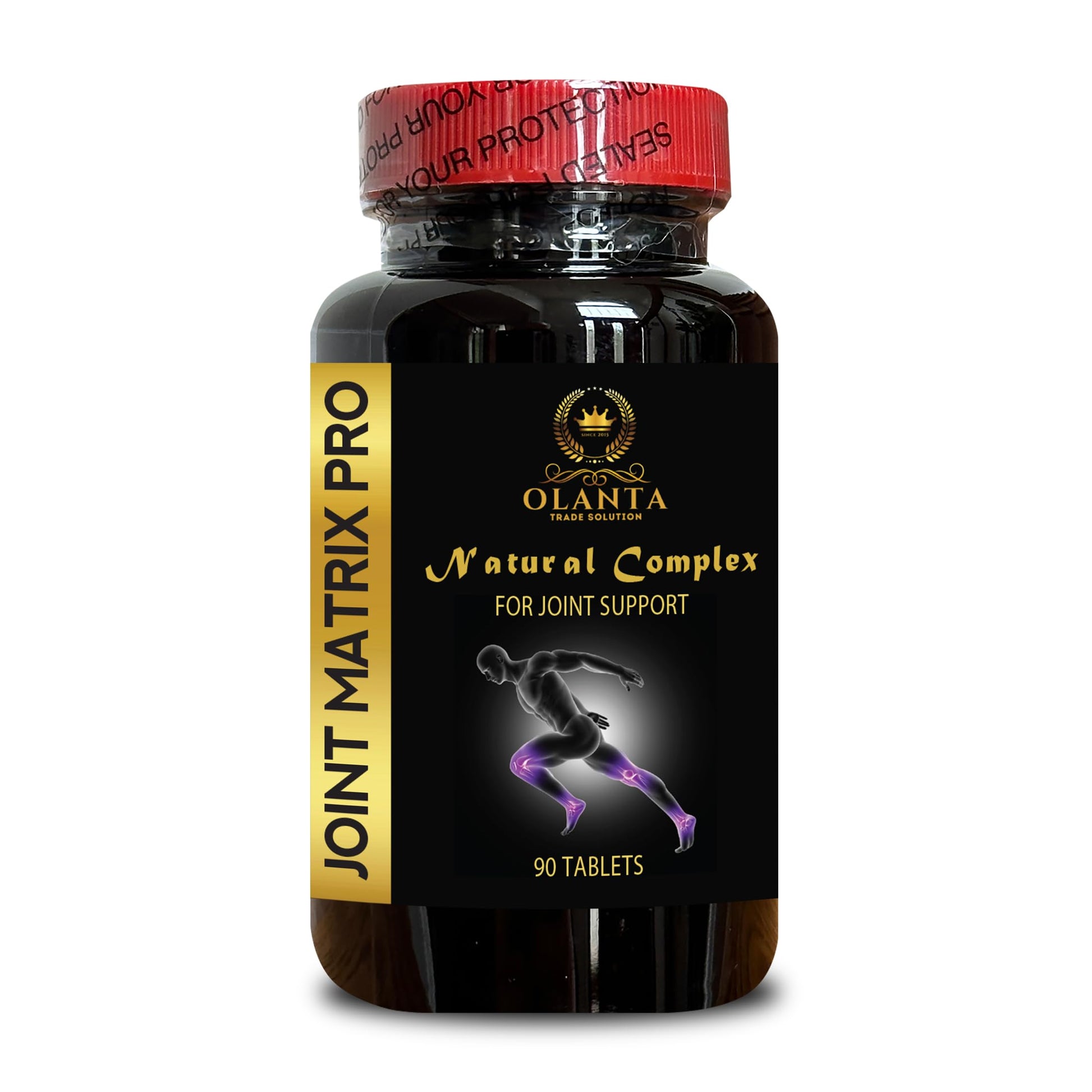 Joint Matrix PRO Natural Complex - Joint Support Supplement for Women, Support Joint Function and Mobility - 1 Bottle 90 Tablets OLANTA TRADE SOLUTION Au supplements