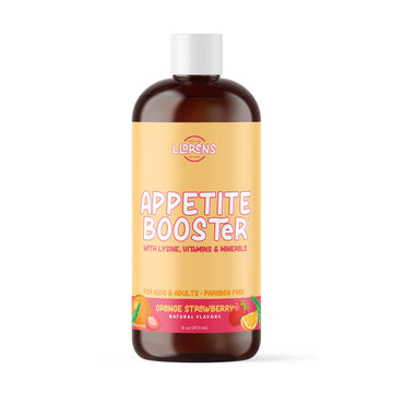 Appetite Booster Weight Gainer for Kids, 16 Fl Oz, Natural Orange Strawberry By Llorens Wellness LLORENS PHARMACEUTICAL Au supplements
