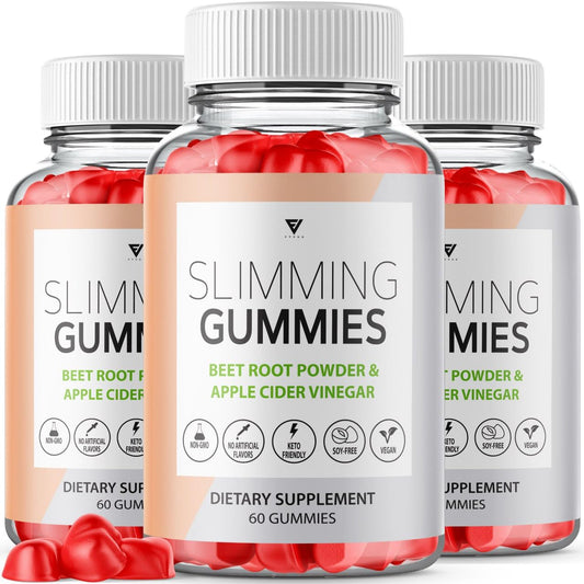 (3 Pack) Slimming Gummies It Works for Weight Loss with Apple Cider Vinegar Itworks Its FyvusUS supplements