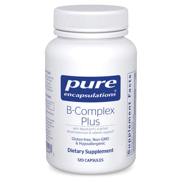 Pure Encapsulations B-Complex Plus - B Vitamins Supplement to Support Neurological Health, Cardiovascular Health, Energy Levels & Nervous System Support