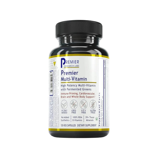 Premier Research Labs Multi-Vitamin - Immune, Brain & Heart Support | with Prebiotics and Postbiotics | Vegan Capsules for Men & Women Premier Research LabsAU supplements