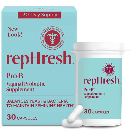 RepHresh Pro-B Women's Probiotic, Probiotic Supplement for Women, 30 Oral Capsules RephreshUS supplements
