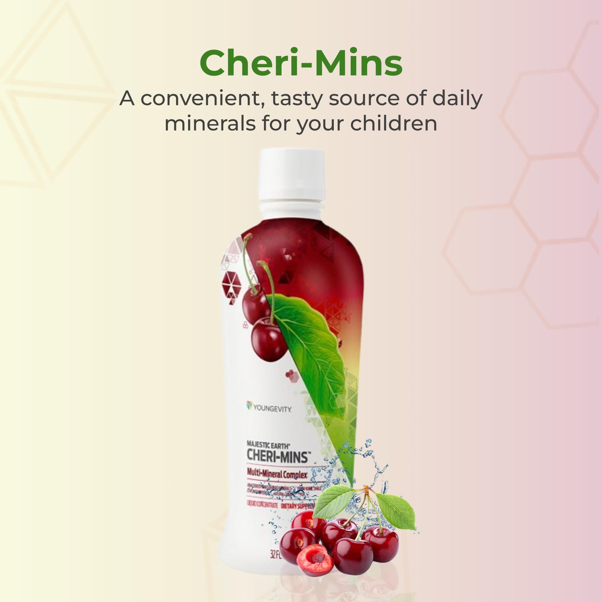 Youngevity Cheri-Mins™ Plant Derived Liquid Minerals - Great Tasting Formula - 77+ Natural Unaltered Trace Minerals - Colloidal Form Humic Shale (32 Fl Oz) Youngevity Au supplements